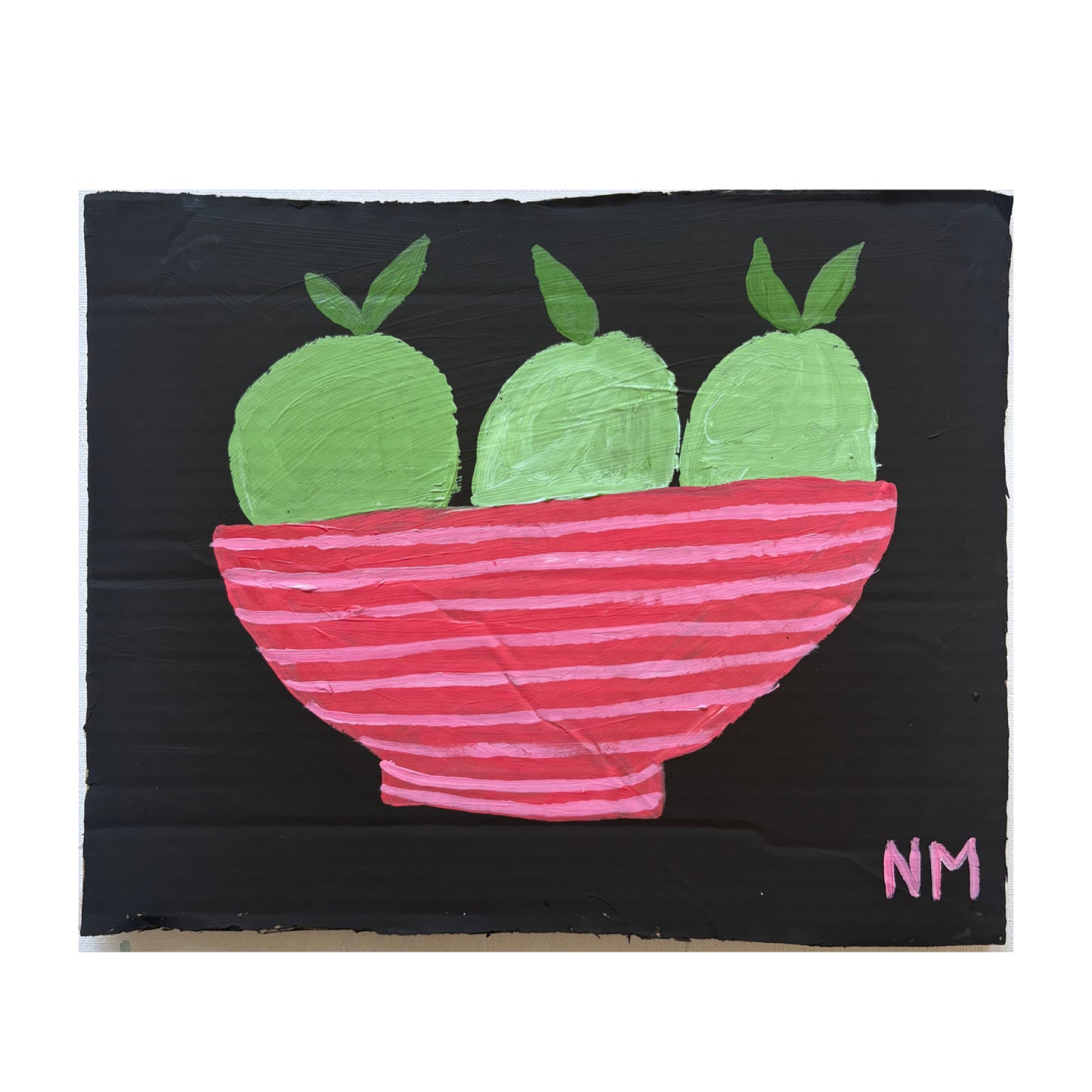Green apples.