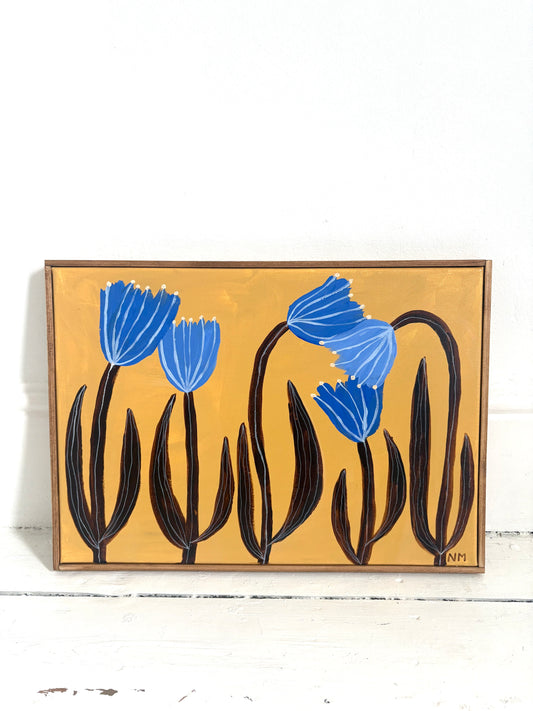 Blue Flowers.