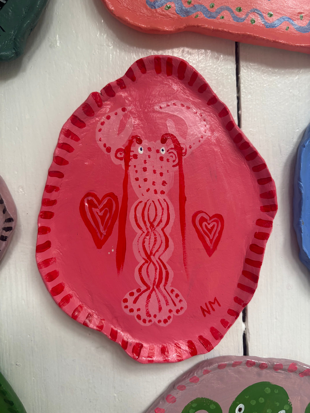 Lobster wall plate.