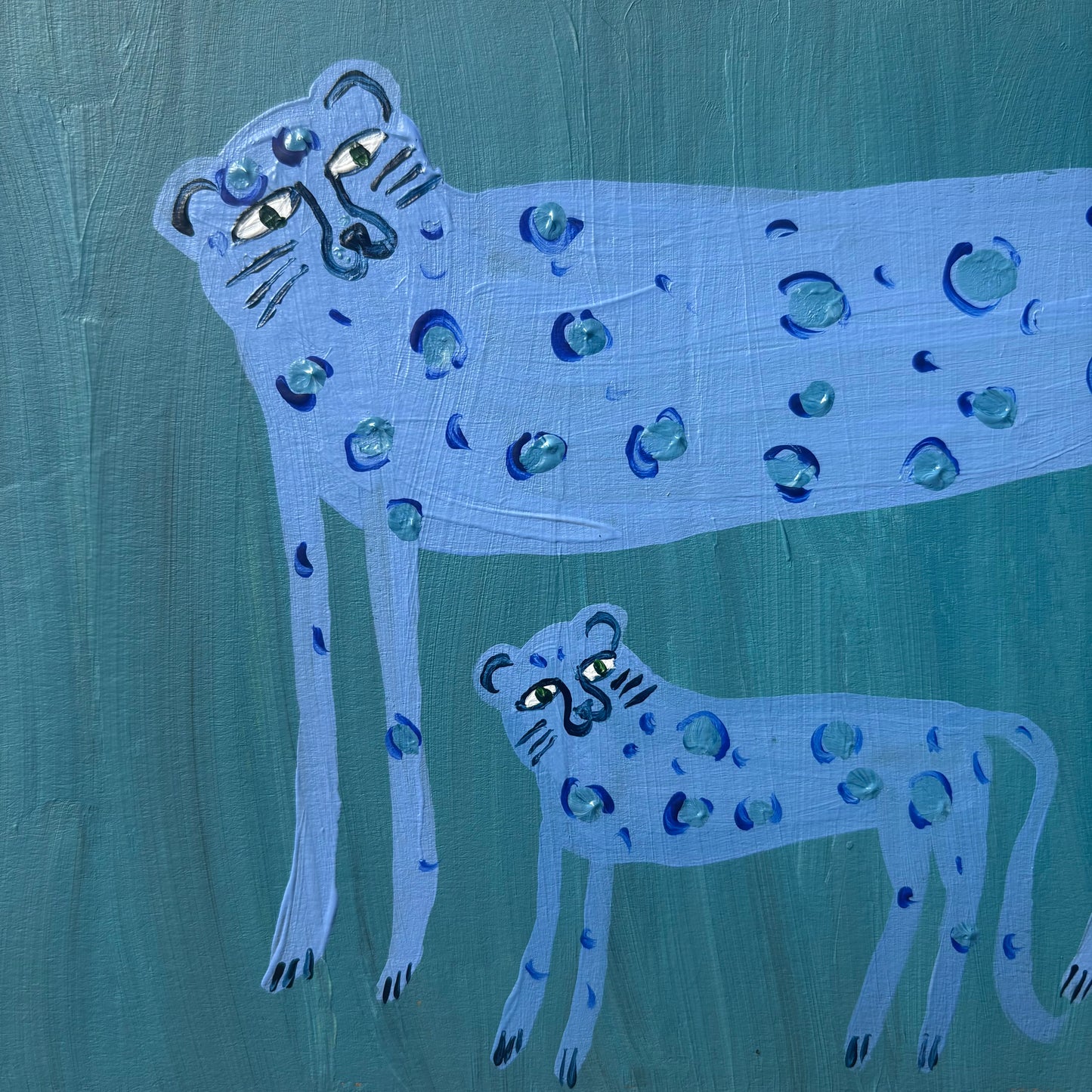 Blue Baby Leopard.