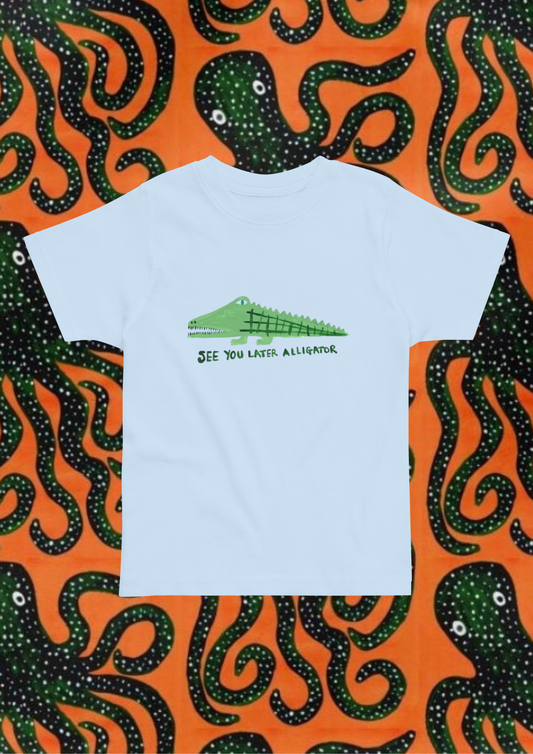 See You Later Alligator-Baby jersey t-shirt 6-24m