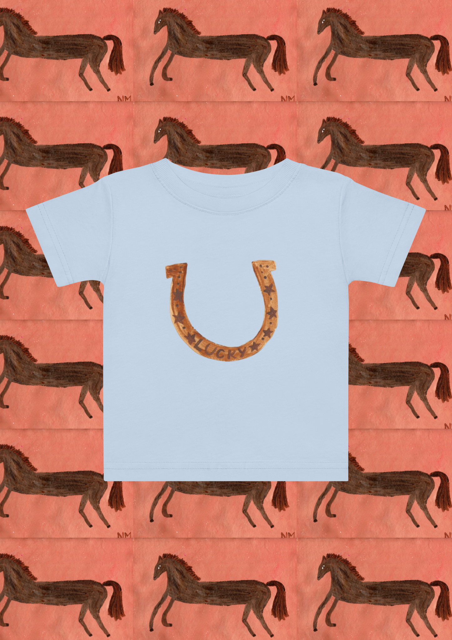 Baby Lucky Horseshoe T-shirt.