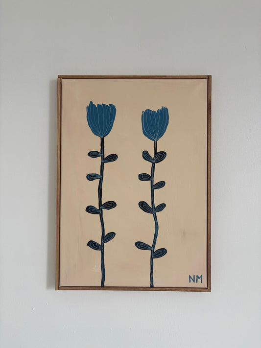 Blue Tulips.
