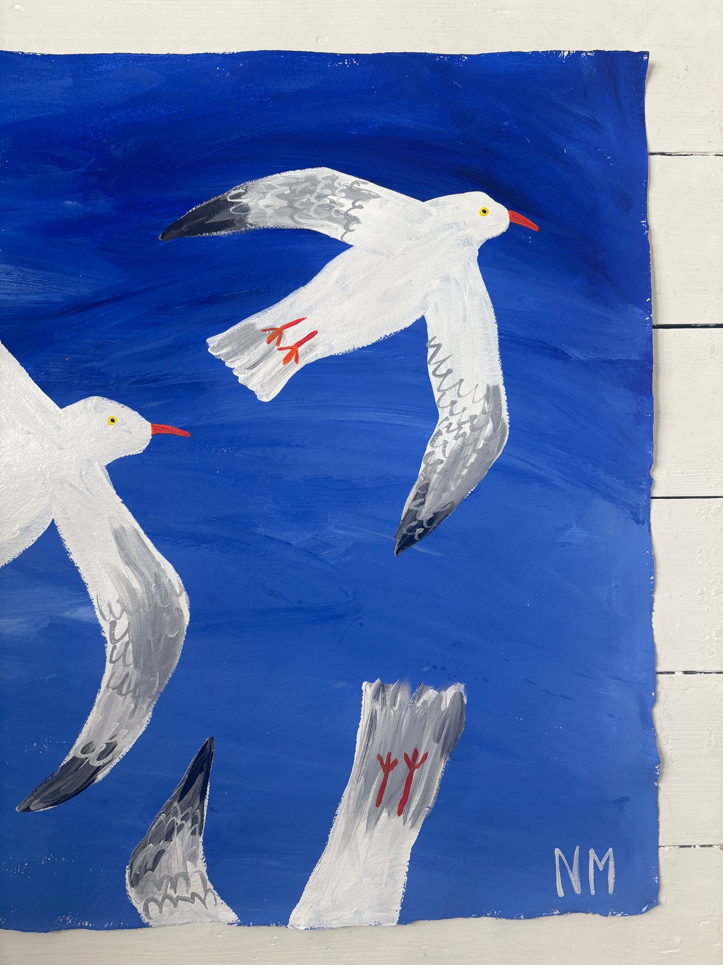 Seagulls In The Sky.