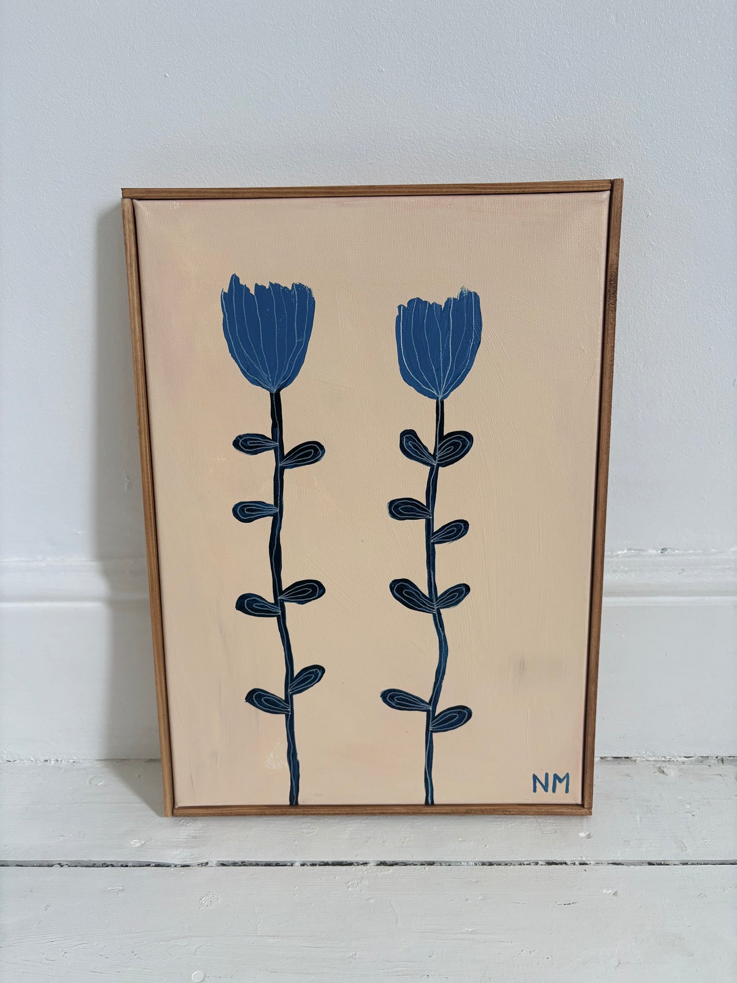 Blue Tulips.