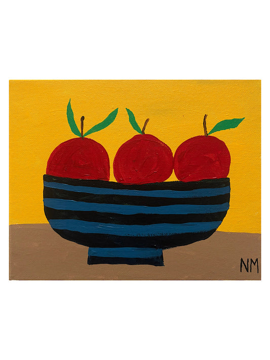 Bowl of apples.
