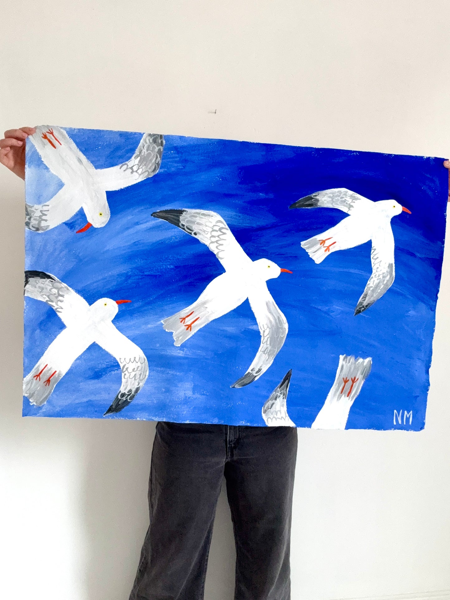 Seagulls In The Sky.
