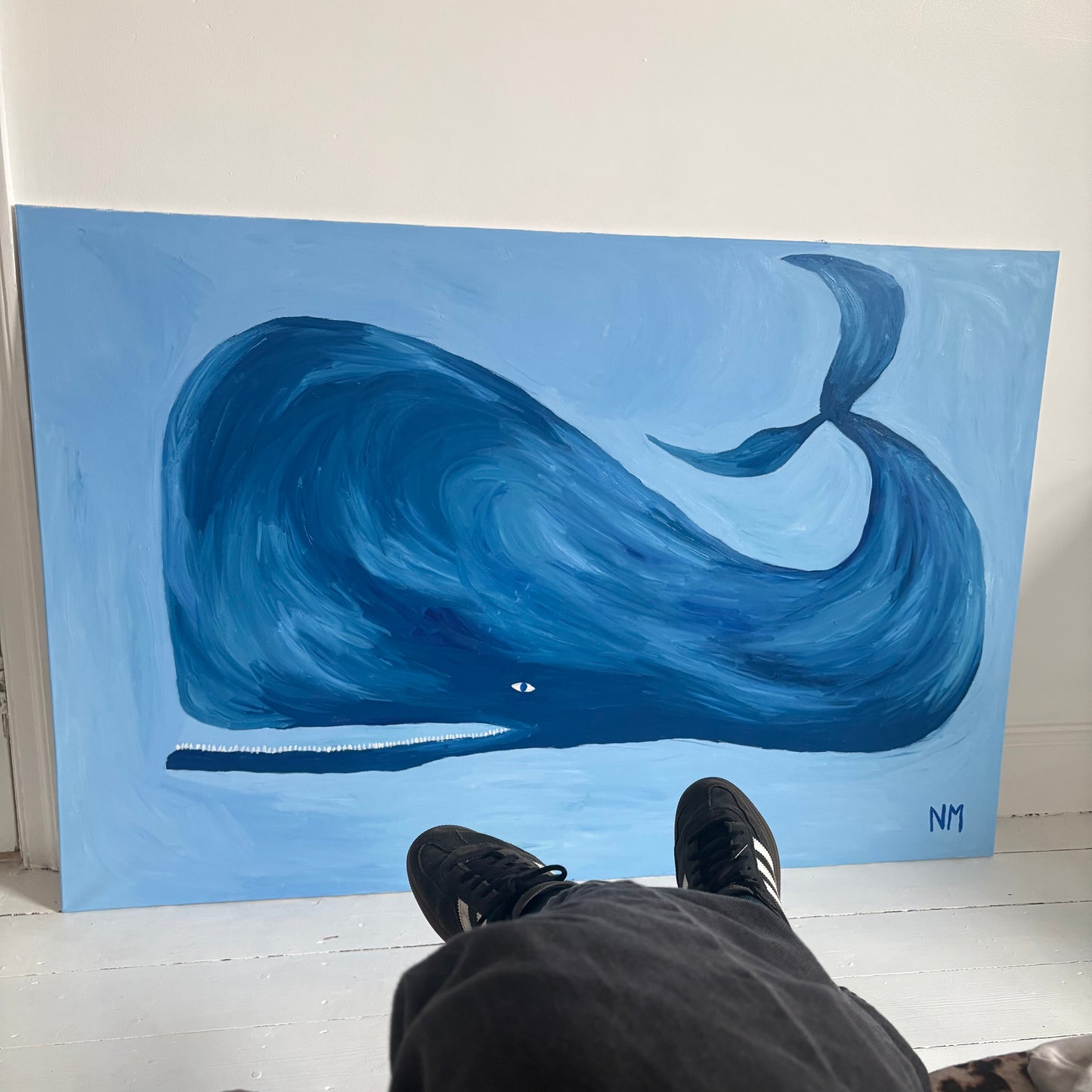 Big Whale In The Big Blue