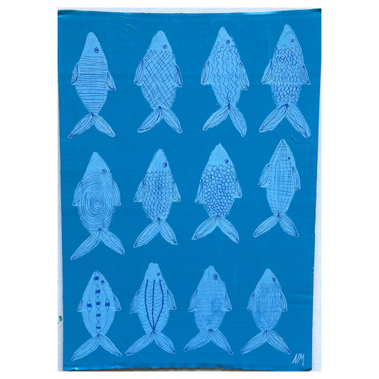 Twelve fish.