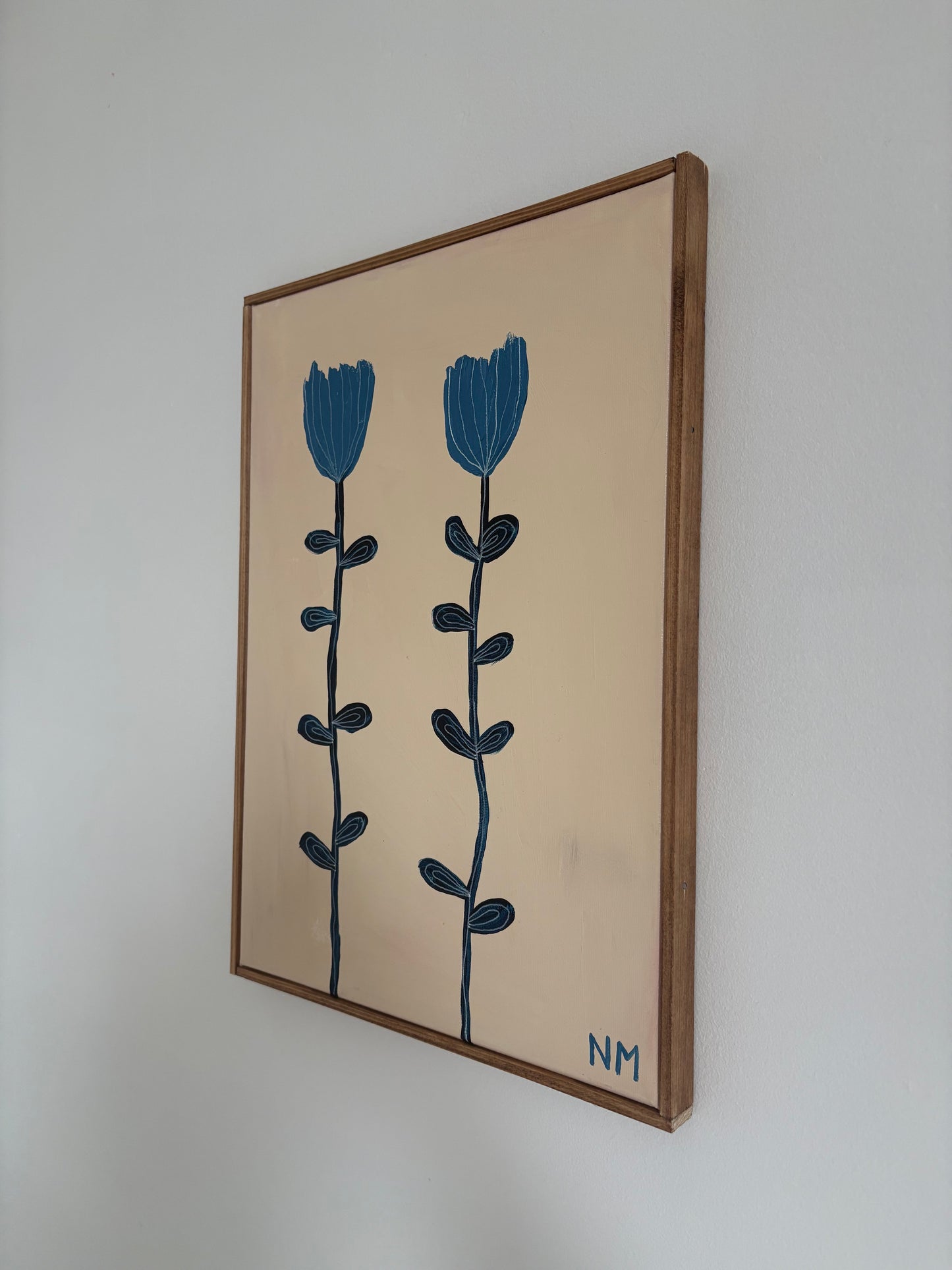 Blue Tulips.