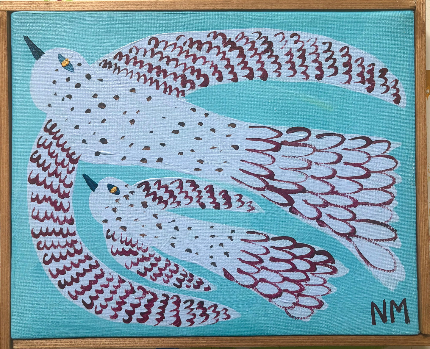 Blue birds.