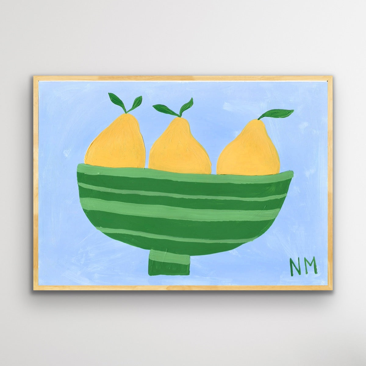 Three lemons print.