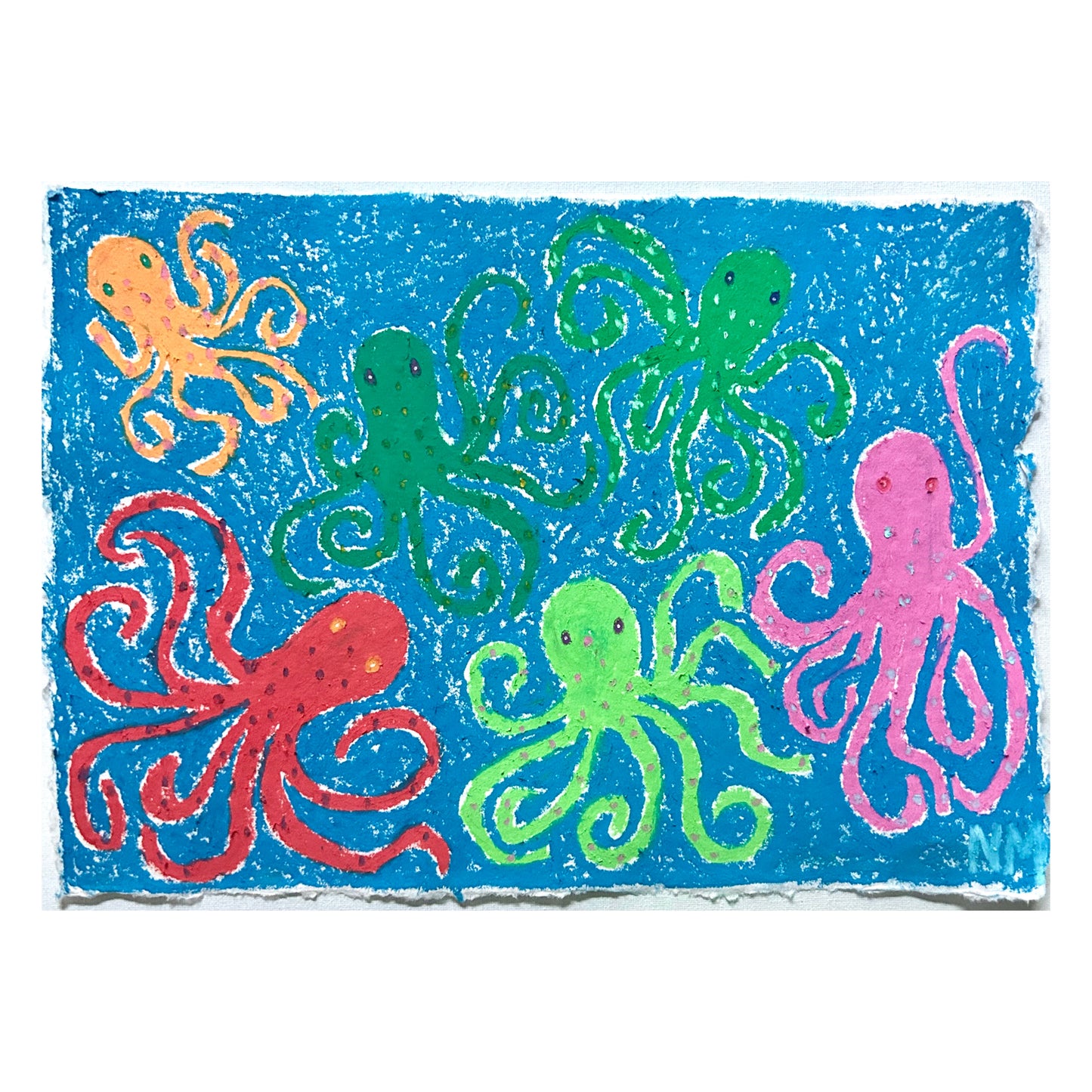 Octopuses in the sea