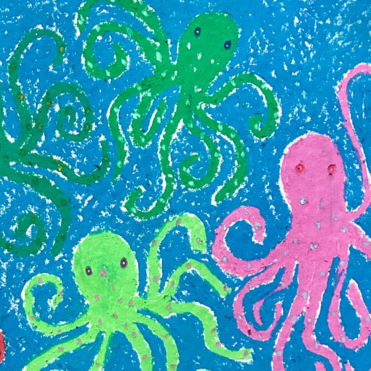 Octopuses in the sea